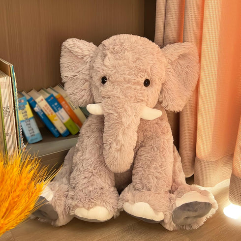19.2 Inch Large Elephant Stuffed Animals,Clever Elephant Plush Toy for Kids, for Girls and Women,Super Soft Room