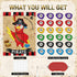 WERNNSAI Pin The Eye Patch on The Pirate - Pirate Party Game with 24 Reusable Stickers & Blindfold