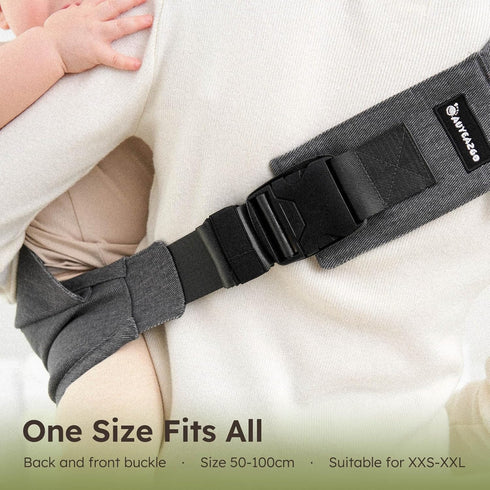 6-48 (11-44 lbs), AUYEAZGO Toddler Sling Carrier, Premium Cotton, Expandable & Ergonomic, One Size Fits All, Ideal