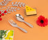 Stainless Steel Forks & Spoons, Kitchen Utensils Set for Cooking and Household Essentials
