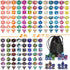 DND Dice Sets - 175Pcs Polyhedral D&D Dice with 4 Leather Bags for Role-Playing Games (25 Sets)