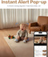 NGTeco 4MP (2.4/5GHz), 2.8" Two Way Video Calling Camera, Elderly Baby Pet Monitor HD Indoor, Dual-Band WiFi Screen