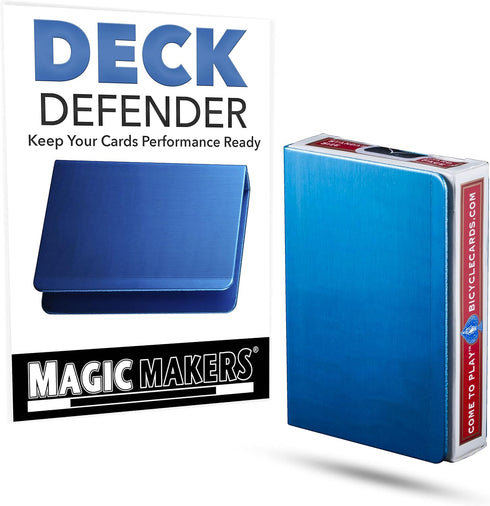 Magic Makers Deck Defender Card Case, Cobalt Blue