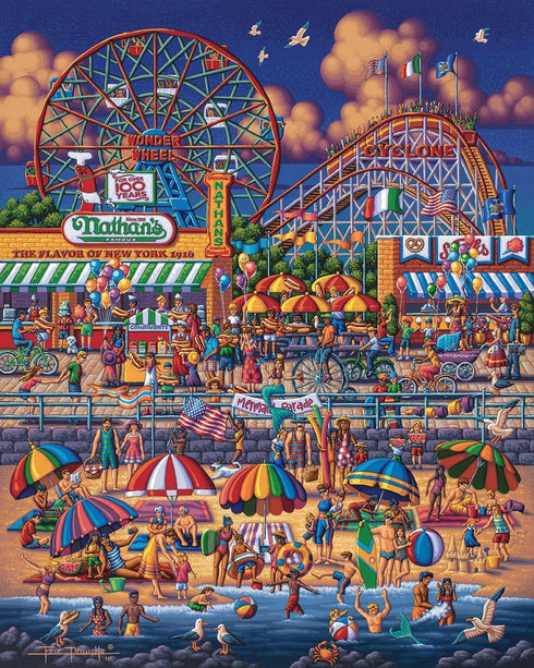 Dowdle Jigsaw Puzzle - Coney Island - 500 Piece