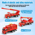 6 Pack 3-5, Playset 3-9 QUANA Diecast Fire Truck Goodie Bag Stuffers, Mini Firetruck Toys for Toddlers City Fire Trucks