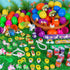 100 Pack 6 100 Grastfu Prefilled Easter Eggs with Assorted Toys Inside Surprise Golden Eggs, Plastic Easter Eggs
