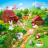Set, 12-in-1 6+ Easter Bunny Building Toy Easter Gifts for Kids - Rabbit Building Block with Prefilled Eggs, Includes