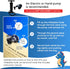 Dinosaur Kids Punching Bag: Inflatable Punching Toy Filled with Sand, Bounce-Back Action for Indoor Outdoor Party Games
