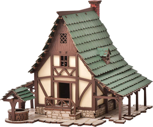 I BUILT IT - Green Gables S - 3D Wooden Puzzle, 28mm Scale Model Building Kit for Adults & Kids, Creative Gift
