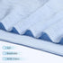 100% Meracorallo Muslin Swaddle Blanket, Cotton Receiving Blanket Soft and Breathable Swaddle Wrap for Baby Boys