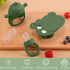 6-in-1 Set 3 Baby Fruit Feeder Pacifier & Baby Food Feeder Silicone Breastmilk Popsicle Mold with Freezer Tray