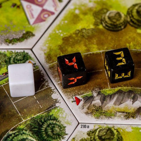 Rallyman: DIRT Strategy Board Game for 1 to 6 Players, Race Cars with Dice, Ages 10+, 60 Minutes