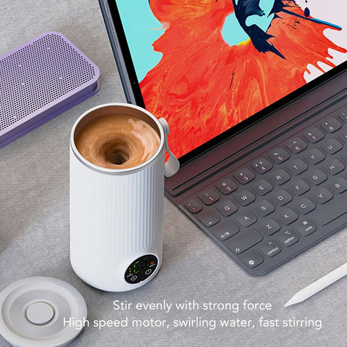 Yunir Warmer,400ML 55 Portable Baby Bottle USB Charging Travel Bottle Warmer,Heat Up to Cordless Travel Baby Milk