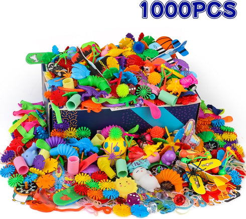nicknack 1000PCS Party Favor for Kids Birthday Goodie Bag Fillers, Classroom Prizes, Toy Assortment