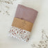 mouliss to most precious ones 100% Mouliss Personalized Baby Blanket with Name Handmade Organic Cotton Newborn Gift |