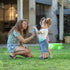 10 Oz 18+ Nuby Thirsty Kids No Spill Flip-It Reflex Stainless Steel Travel Cup or Water Bottle - - Months - Blue - Back