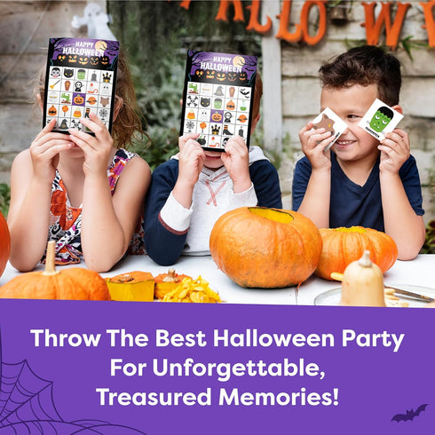 30 Community Halloween Games For Kids Party - Halloween Bingo Game For Kids With Up To Players - Halloween Party Games