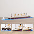 Titanic Toys Model Micro Building Blocks Set, 1872 Pieces Cruise Ship Mini Bricks DIY Educational Toy for Adults
