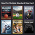 Mlikero 1000 Count 10 Card Sleeves, Baseball Card Sleeves for Standard Cards, Colors Trading Cards Sleeves Fit for MTG