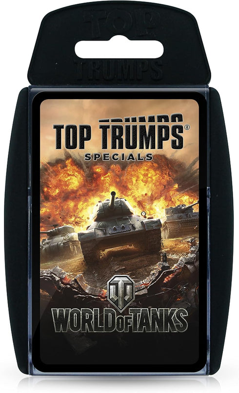 Top Trumps Card Game World of Tanks - Family Games for Kids and Adults, Learning Games for 2+ Players