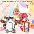 Set 5 3 4 5 3-5 Toy Drum for Toddler Kids | Jazz Drum Kit with Drums Percussion Musical Instruments Toys for Year Old