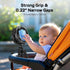 COMLIFE 10Hrs 3 360 Baby Stroller Fan With Light, Rechargeable Battery Operated, Max Cooling, Speeds, Rotate USB Desk