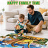 Kids,48 3-5,Easter 4-8 Jumbo Floor Puzzle for Piece Waterfall Dinosaur Large Jigsaw Puzzles, Fun Preschool Educational