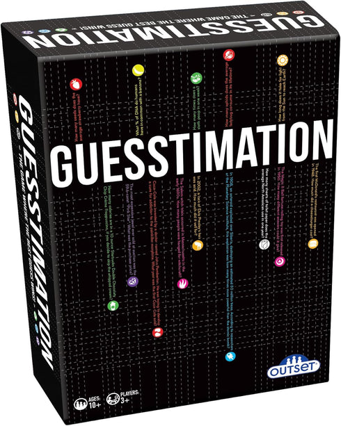 Outset Media Guesstimation Card Game - Don't Know The Answer!?! It Doesn't Matter! - 3 or More Players
