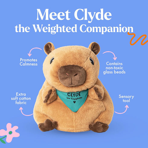5lb Lilly's Love Weighted Stuffed Animal, | Sensory Weighted Plush for Kids and Adults | Machine Washable Plushies