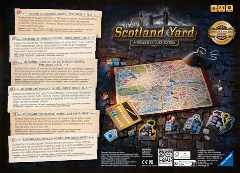 Ravensburger Scotland Yard Sherlock Holmes Edition Strategy Game for Ages 8+, Family Game Night