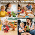 3-5 Set 92 18-Step Laradola Dinosaur Toys for Kids - Take Apart STEM with Electric Drill, Pieces, Build to Enhance