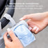 Ubbi Retractable On the Go Bag Dispenser for Travel, Diaper Bag Accessory Must Have for Newborn, Helpful Item, Baby