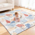 50"x50" Baby Play Mat, Premium Thicker Foam Floor Mat, Bohemian Non-Slip Playpen