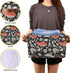 CWUPZAY 1 Pack Salmon Storage Basket Canvas Fabric Collapsible Storage Bins Box Organizer Waterproof for Home Bedrooms