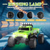 hehred Truck,1:64 2.4Ghz Mini RC Scale Monster Truck Remote Control Car with Lights, Remote Control RC Car and Trailer
