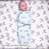 100% 0-3 LollyBanks Baby Swaddles, Organic Cotton Swaddle for Newborns Boys and Girls, Months Swaddle Sacks with Easy