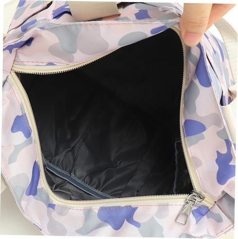 Ergonomic Diaper Travel Bag for Moms with Wide Opening