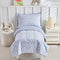 DuShow Toddler Bedding Set for Girls and Boys,4 Piece Bed-in-a-Bag Toddler Comforter