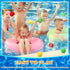 40 Extra Large 3.94 Inch Reusable Water Balls - Soft Splash Water Balls for Outdoor Games and Summer Fun