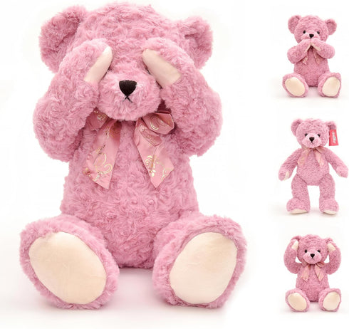 suepcuddly 20" Posed Teddy Bear Stuffed Animal Cute Plush Toy for Girl