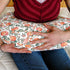 Summer Vintage Peaches Baby Nursing Pillow Covers for Boy Girl Retro Peach Flowers Leaves Nursery Slipcovers