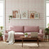 3 1:12 8.27 11.69 Inch(Pink Flutesan Pcs Miniature Dollhouse Wallpaper and Flooring Peel and Stick Scale Self Adhesive
