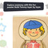 Kidzlane Boy Wooden My Body Puzzle, 29 Piece Boys Anatomy Puzzle for Kids Ages 3+