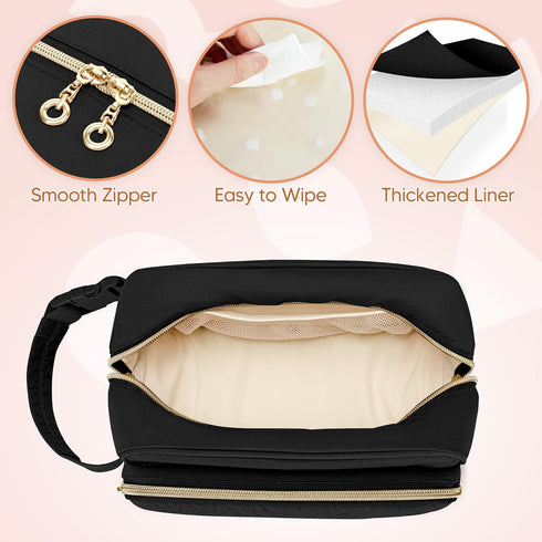 4 Packs, Damero Breastmilk Cooler Bag with Ice Breast Milk Cooler Travel Bag Fit for Milk Bags or Bottles, with Buckle