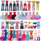 29 Pieces Doll Clothes and Accessories for 11.5 Inch Girl Dolls, Including 5 Tops, 5 Pants, 3 Dresses, and More
