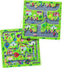 rifamee 2 in 1 Magnetic Color and Number Maze Magnet Alphabet Counting Double