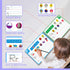 Gethelud 40 3-5 Handwriting Practice Book, Pages Dry Erase Preschool Workbook Montessori Learning Toy Educational Tool