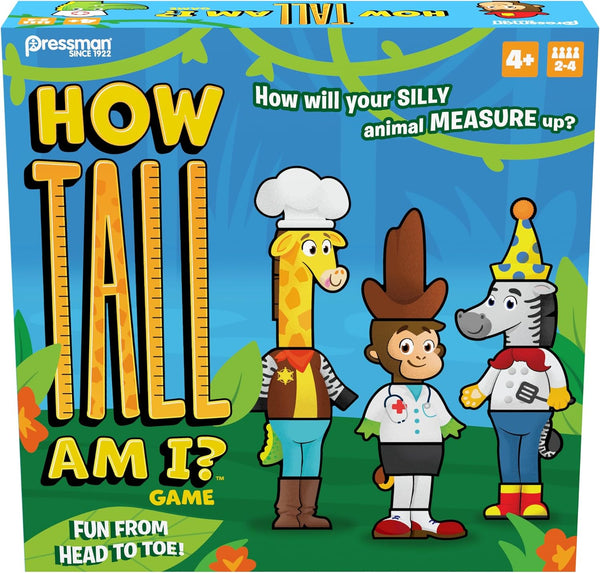 How Tall Am I? - Preschool Measuring Game - Mix and Match to Create Your Animal, Tallest Wins!
