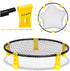 Funeslaball Roundnet Game Set with 3 Balls Kit and Carrying Bag, Beach Lawn Ball Game for Adults and Family, Indoor