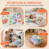 Floor,50x50 Inch Baby Play Mat for Soft Padding Crawling Mat, Foldable and Machine Washable, Thick for Babies